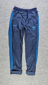 Adidas x VESPA Track Pants Mens Size S/M Blue Tracksuit Bottom Breathable - Picture 1 of 13