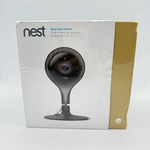 Google Nest Cam Indoor Security Camera NC1102ES Gen 1 BRAND NEW FACTORY SEALED - Picture 1 of 8