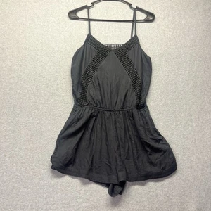 American Eagle Short Romper Small Sleeveless Summer, Black, Pockets, Casualwear - Picture 1 of 11
