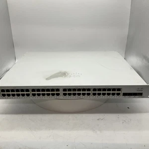 Cisco Meraki 48-Port Gigabit Ethernet Switch MS220-48FP-HW getestet auf Stromlesen - Bild 1 von 8