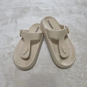 Sandalias Cushionaire Chanclas Impermeables EU 36 US Para Mujer 6 Comodidades Ajustables - Imagen 1 de 7