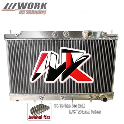 Radiator Fit 1990-1994 Mitsubishi Eclipse/Plymouth Laser/Eagle Talon 1G MT 2 Row - Image 1 of 4