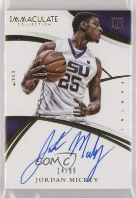 2015 Panini Immaculate Collegiate /99 Джордан Микки No378 дебютант с автографом RC - Изображение 1 из 2