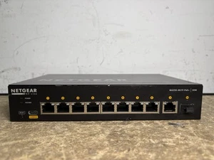 Netgear AV Line M4250-9G1F-PoE+ Managed Switch GSM4210PD 8x1G POE+ 110W - Picture 1 of 5