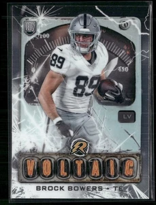 2024 Topps Resurgence #V-7 Brock Bowers Voltaic - Picture 1 of 2