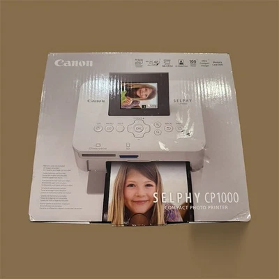 Canon SELPHY CP1000 Compact Portable Photo Printer - Image 1 of 4