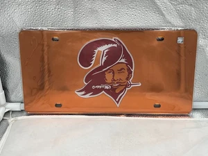 Targa Tampa Bay Buccaneers NFL Throwback arancione taglio laser Wincraft - Foto 1 di 1