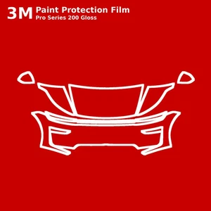 Tesla Model Y Juniper 2025-26 PreCut 3M Pro 200 PPF Clear Bra Gloss Kit - Picture 1 of 3