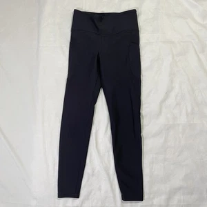 Old Navy Active High Rise Go-Dry Powersoft Leggings Damen Gr. S schwarz Taschen - Bild 1 von 5