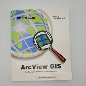 Using ArcView GIS User Manual 1996 ESRI Geographic Information System Book - Picture 1 of 6