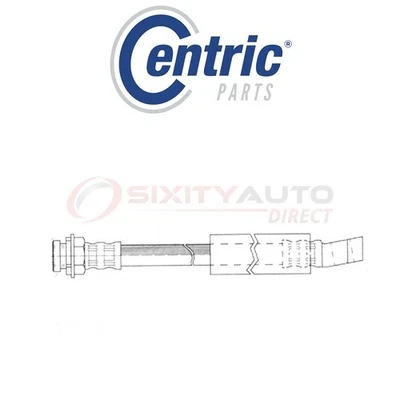 Centric Brake Hydraulic Hose for 1991-1996 Buick Commercial Chassis 5.0L ji Foto 1 de 4