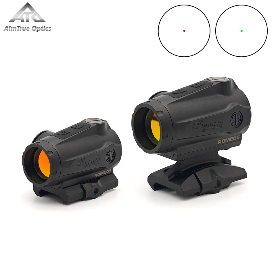 SIG SAUER ROMEO5 Gen II Red / Green Dot Sight 1x20mm 2 MOA Rifle Scope Picatinny