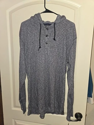 Pantalones de mezclilla para hombre DKNY Henly con capucha, azul XL nuevos con etiquetas Foto 1 de 4