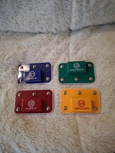 Elenco Snap Circuits Replacement U1 Music IC U2 Alarm U3 Space War U4 Amp - Picture 1 of 4