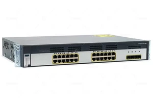 Cisco Catalyst WS-C3750G-24TS-S 24x RJ-45 1Gb 4x SFP 1Gb Ethernet Switch - Picture 1 of 7
