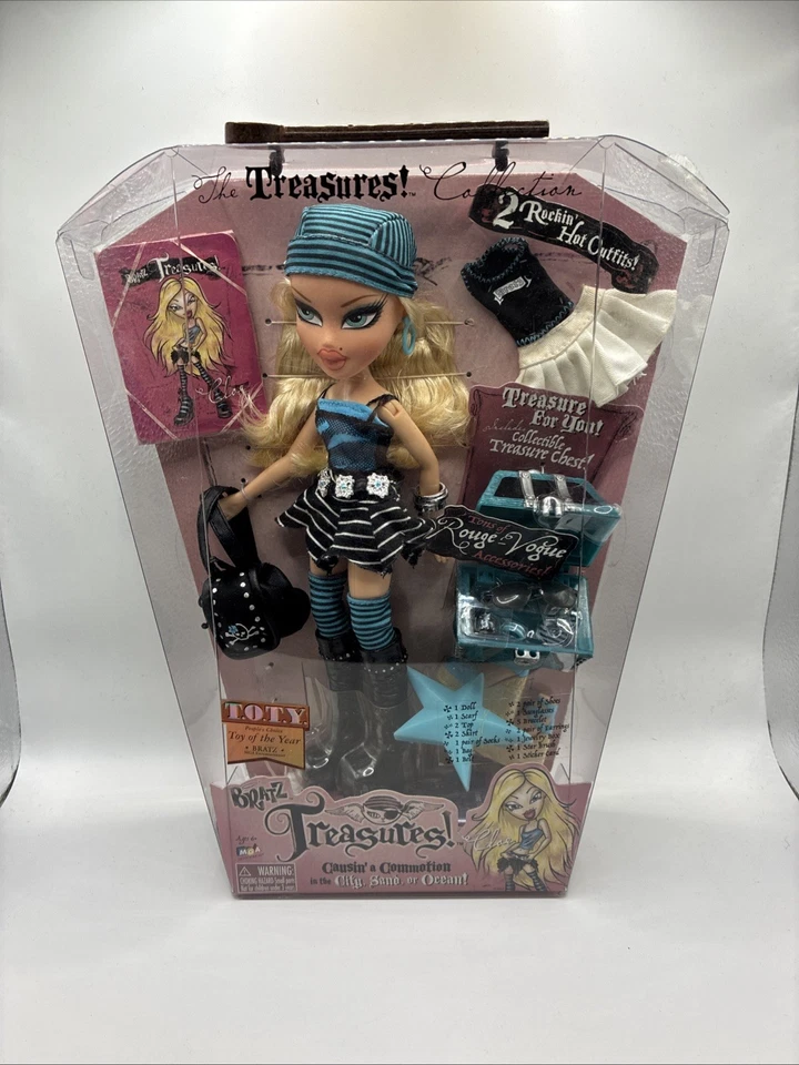 2005 Cloe The Treasures Collection Bratz Doll Pirate Booty
