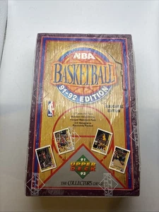 1991-92 Upper Deck Basketball Factory Sealed Box - Picture 1 of 6