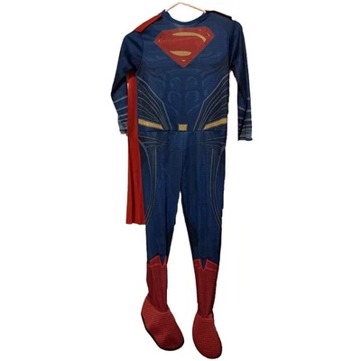 Batman vs Superman: Dawn of Justice Superman Value Costume, Kids Medium. EUC - Image 1 of 4