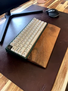 Clavier Mécanique Personnalisé - Ventilateurs KBD 60% avec Claviers Argent 925 et Céramique - Photo 1/6