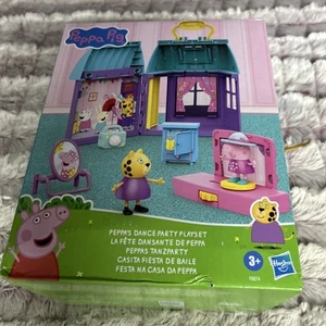 Peppa Pig Peppa’s Dance Party Playset with House, 2 Figures - Picture 1 of 5