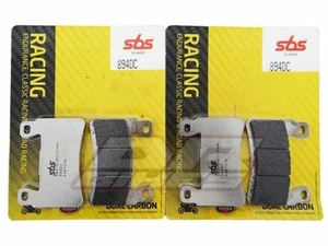 Kawasaki Z 1000 2007 - 2009 SBS Dual Carbon Front Brake Pads 894DC - Picture 1 of 5