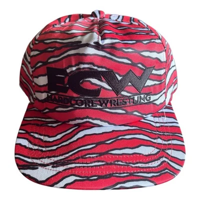Sombrero a Rayas Cebra Lucha Libre Hardcore ECW Inspirado De Colección Nuevo Sin Etiquetas  Foto 1 de 4
