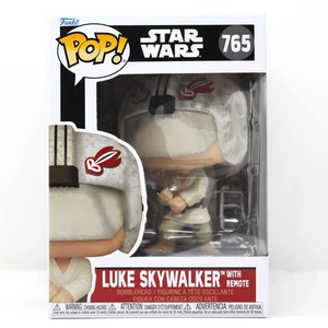 Funko Pop! Vinyl: Star Wars - Luke Skywalker with Remote #765 DMG - Picture 1 of 8