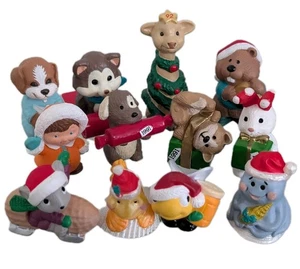12 Stück Konvolut 90er Vintage PUNZE Weihnachten MINIATUREN FIGUREN #19 - Bild 1 von 24