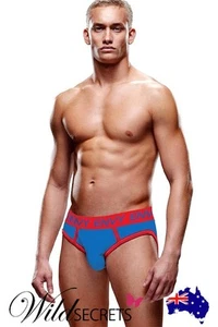 NEW Baci Solid Jock Contrasting Red & Blue Jockstrap, Wild Secrets - Picture 1 of 3