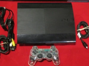 Sony PlayStation 3 Super Slim 250 Console System Very Good 0775 - Picture 1 of 3
