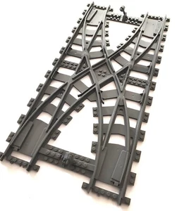 Compatible With Lego Double Switch Crossover Train Track. - Picture 1 of 6