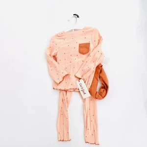 Cat & Jack Baby Girl 3 PC Outfit Pajama Set w/ Headband Pink Size 18M NWT - Picture 1 of 5