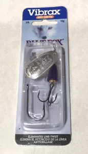Blue Fox Super Vibrax Spinner Siwash 3/8oz #4 METALLIC PURPLE SILVER BLADE NEW - Picture 1 of 4