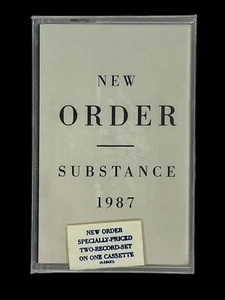 SEALED, New Order – Substance, Audio Cassette, Hype Sticker, US, 1987 - Picture 1 of 6