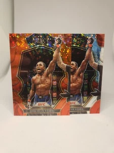 2023 Select UFC Jeremiah Wells Rookie Red Disco /99 Silver Disco ๐ฅ ๐ฅ - Picture 1 of 6