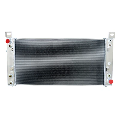4 Row Cooling Radiator For 1999-2014 Chevy Silverado 1500/2500 Tahoe 2013 - Image 1 of 4