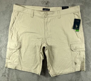 USPA US Polo Assn Herren 46 Cargoshorts neu mit Etikett khaki braun Pony Logo Utility Twill - Bild 1 von 13