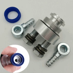Motorcycle Oil Cooler System Adapter For GY6 100cc 125cc 150cc Scooter Engine - Bild 1 von 8
