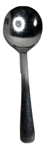 Soup Spoon 1 Count 6 inch Update Stainless Taiwan 18CR Oval Handle - Picture 1 of 9