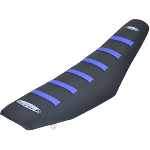 SDG 6-Rib Gripper Seat Cover - TC/FC (Black / Blue) 95942BK