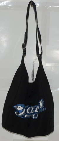 Pro Fan Ity MLB Licensed Black Toronto Blue Jays Messenger Bag Adjustable Strap Cover