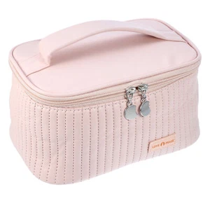 Polyurethane Leather Makeup Bag Organizer Bag Toiletry Bag for Women - Picture 1 of 7