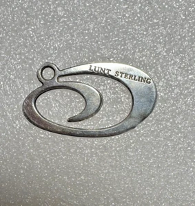Charm vintage Lunt in argento sterling con scritta 5 gr - Foto 1 di 3