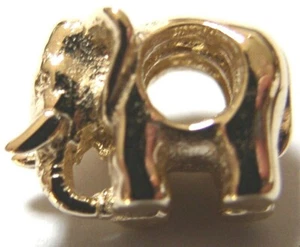 Dije Cuentas de Elefante Kaedesigns, Genuino Nuevo 9 quilates Amarillo o Rosa o Oro Blanco - Imagen 1 de 9