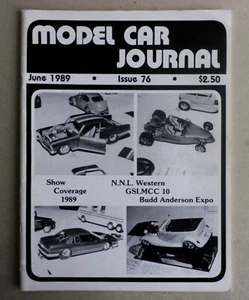Model Car Journal Magazine, #76 (1989). N.O.S. Excellent Condition - Imagen 1 de 3