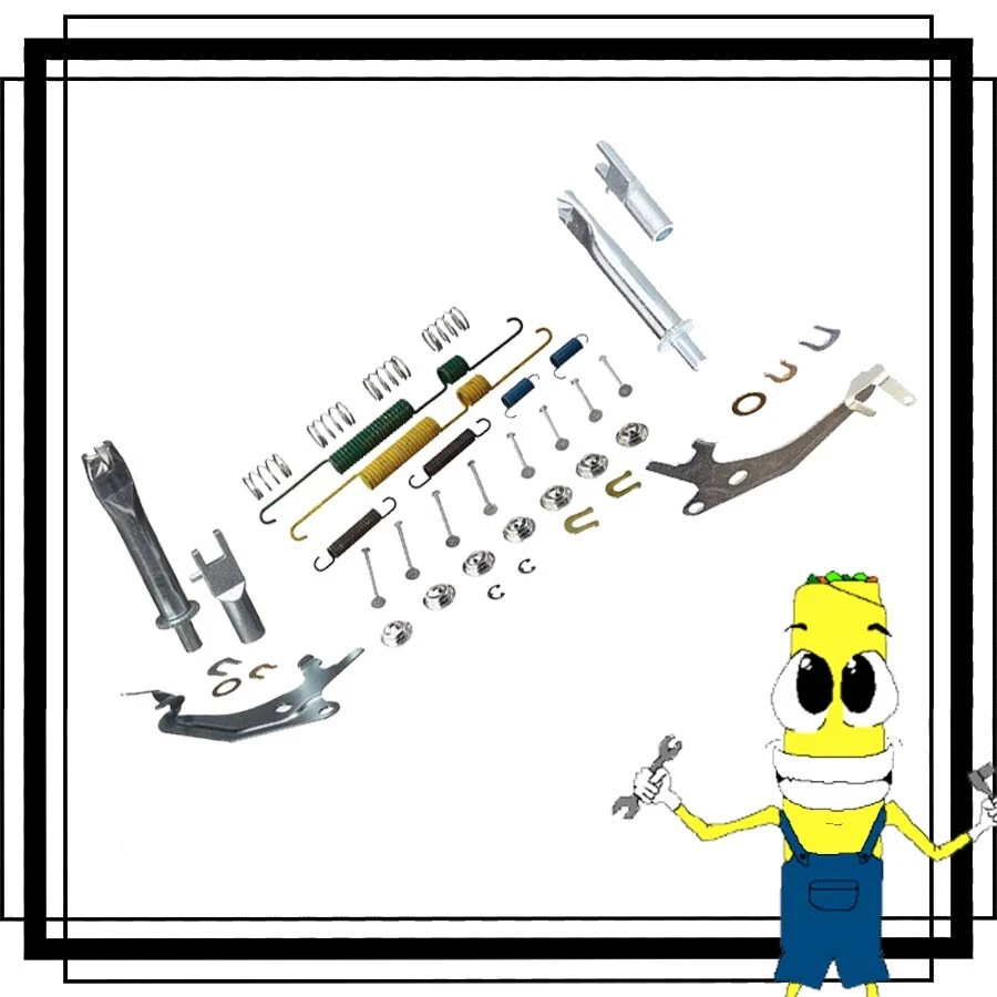 Kit completo de herrajes de tambor de freno trasero para camioneta Toyota T100 1993-1998 TODOS Foto 1 de 1