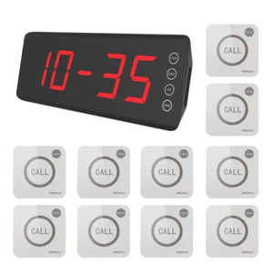 SINGCALL Wireless Nursing Calling System for Hospital 1 Screen, 10 Touch Buttons - Zdjęcie 1 z 12