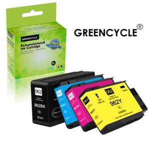4er-Pack kompatibel HP 962XL SCHWARZ & 962 FARBE TINTE (EINZELHANDELSVERPACKUNG) OFFICEJET PRO 9010 - Bild 1 von 11