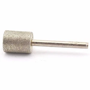 Cabezal de molienda de diamante cilíndrico 20 mm 3/4" pulgadas recubierto de broca de rebaba herramientas para piedra - Imagen 1 de 12