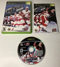 NHL Hitz Pro (Microsoft Xbox, 2003) Complete Game, Manual & Box - Tested - Works